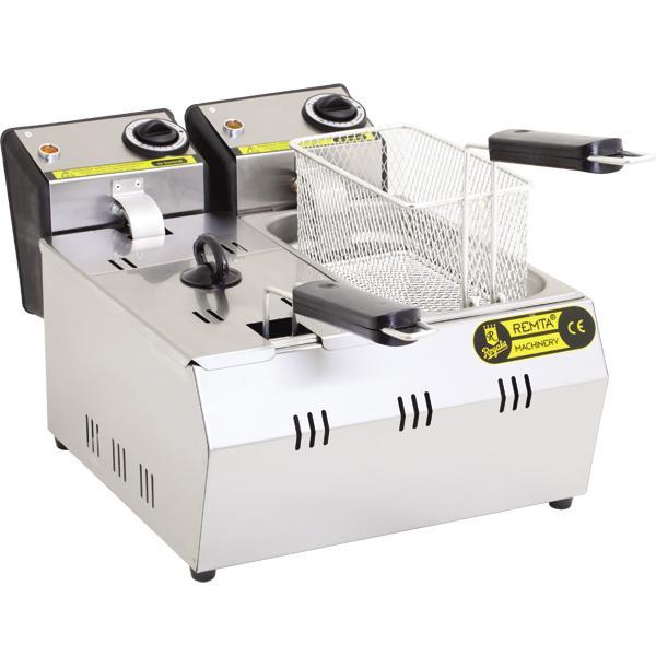 Double Electric Fryer, 3+3 lt