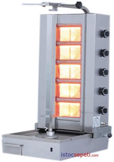 Shawarma machine with lower engine, 5 lighter, LPG - Image 2