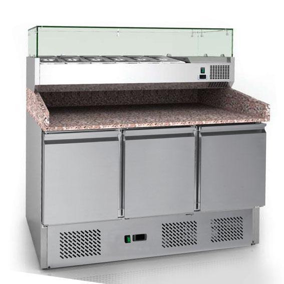 REFRIGEREATED PIZZA TABLE S-903PZ+VRX1400/330