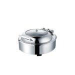 მრგვალი Chafing Dish შუშის სახურავითა და ფეხებით YD-L018