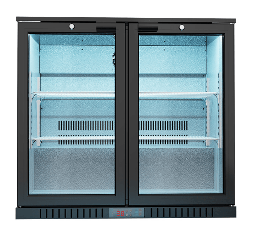 Back Bar With Sliding Doors BDS-216
