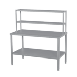 მაგიდა უჟანგავი 2 თაროთი YC-312S 120*70*860MM+600MM