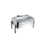 ინდუქციური 2/3 Chafing Dish შუშის სახურავით YD-4013