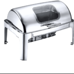 Chafing Dish საგორაო შუშის სახურავით YD-723KS-1-A