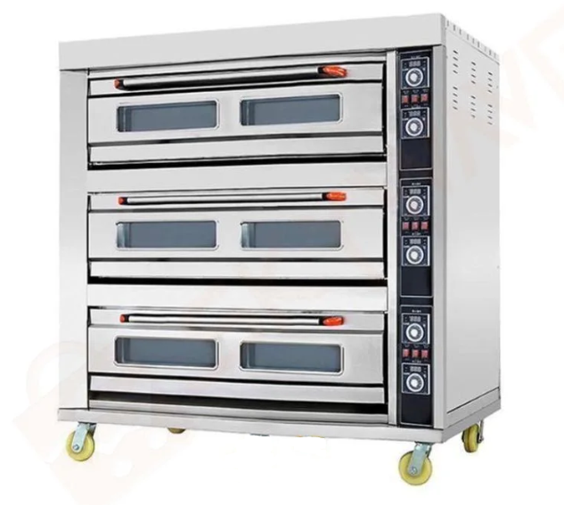3 Deck Electric Oven 9 Tray HEO-39
